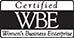 Certified Women's Business Enterprise logo