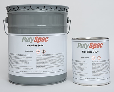 NovoRez 360+ Chemical Resistant Polymer Coating for Concrete