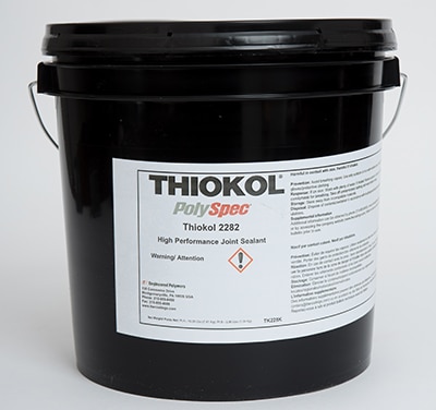 Thiokol 2282 chemical resistant flexible joint sealant