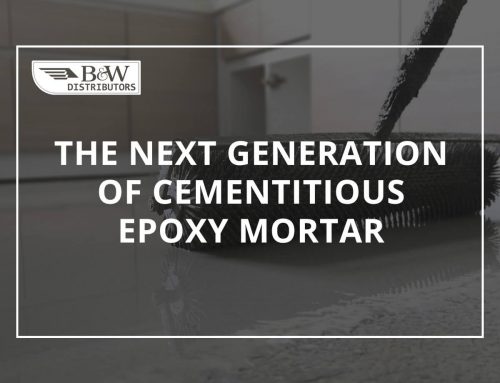Introducing: The Next Generation of Cementitious Epoxy Mortar